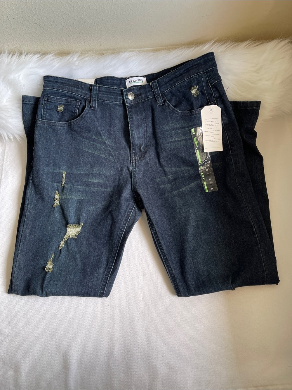 Ring of Fire Big Boys Cayenne Denim Slim Jeans Size 20. Brand New With Tags.